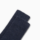 Носки мужские шерстяные, цвет индиго меланж, размер 29-31 - Фото 2