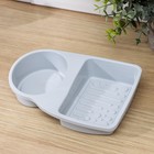 Подставка для губки и дозатора, пластик, МИКС - Фото 4