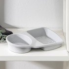 Подставка для губки и дозатора, пластик, МИКС - Фото 1