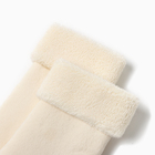 Носки детские махровые, цвет кремовый, размер 12 - Фото 2