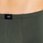 Набор мужских трусов боксеры (2 шт), цвет тёмный хаки/графит, размер 46 (S) - фото 23497389