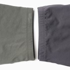 Набор мужских трусов боксеры (2 шт), цвет тёмный хаки/графит, размер 50 (L) - фото 23497400