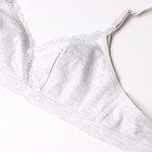 Бюстгальтер женский для кормления, цвет серый меланж, размер 75B - Фото 6