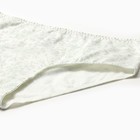 Набор женских трусов слипы (3 шт), цвет кофейный/молочный/белый, размер 56 - фото 25280755