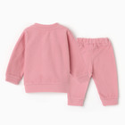 Комплект детский, цвет розовый, рост 86 см - фото 23571675