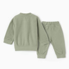 Комплект детский, цвет зеленый, рост 80 см - фото 23571687