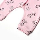 Комбинезон детский, цвет розовый, рост 56 см - фото 23571779