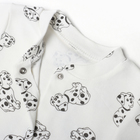 Комбинезон детский, цвет белый, рост 62 см - фото 23571782