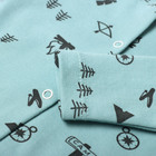 Комбинезон детский, цвет зеленый, рост 56 см - фото 23571808