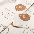 Комбинезон детский, цвет молочный, рост 56 см - фото 23571853