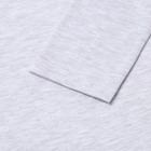 Лонгслив для девочки, цвет серый меланж, рост 152 10186975