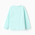 Лонгслив детский, цвет мята, рост 104 см - фото 23583112