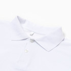 Поло для мальчика, цвет белый, рост 134 см - фото 23583122