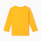 Лонгслив для мальчика, цвет жёлтый, рост 92 см - фото 23583152