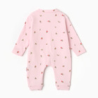 Комбинезон детский, цвет розовый, рост 62 см - фото 23571900