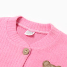 Комплект (комбинезон/шапочка) детский, цвет розовый, рост 68 см - Фото 2