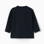 Лонгслив детский, цвет т.синий, рост 86 - фото 23583365