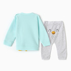 Комплект детский, цвет мята, рост 68 см - фото 23594147