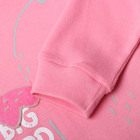 Комплект детский, цвет розовый, рост 68 см - фото 23594180