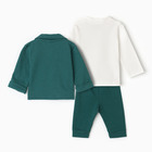 Комплект детский, цвет зеленый, рост 74 см - фото 23594243