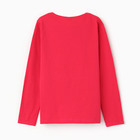 Лонгслив для девочки, цвет коралл, рост 140 см - фото 23594305