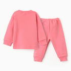 Комплект для девочки, цвет кармин, рост 62 см - Фото 6