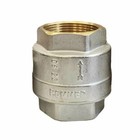 Клапан обратный ROMMER RVC-0001-000015, 1/2", пружинный, муфтовый, с металлическим седлом - фото 296934097