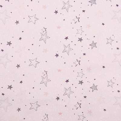 Бумага упаковочная, глянцевая «Звездный день», 70×100 см, 1 лист