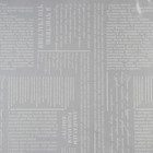 Плёнка для цветов упаковочная глянцевая прозрачная «Газета», 0.6 x 10 м - Фото 2