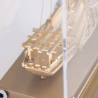 Корабль сувенирный на подставке Парусник 14,5см - Фото 3