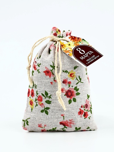 Чай в мешочке «8 марта», иван-чай с липой, 50 г.