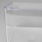 Полка-контейнер пластиковый F361, 15×15×10 см, цвет прозрачный - Фото 4