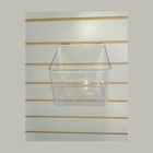 Полка-контейнер пластиковый F360, 20×20×20 см, цвет прозрачный - Фото 5