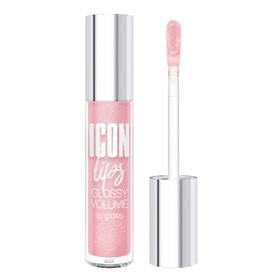 Блеск для губ Luxvisage ICON lips, с эффектом объёма, тон 509 Powder Rose, 3.4 г