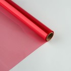 Плёнка для цветов упаковочная глянцевая прозрачная «Розовая», 0.6 x 10 м - фото 9982570