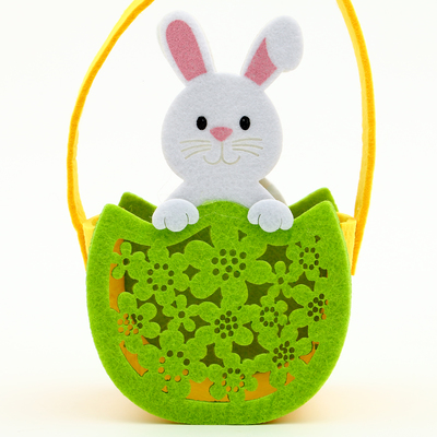 Корзинка на пасху «Зайчик» 8.5×10×19 см