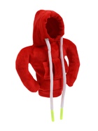 Чехол на рычаг КПП, худи, красный, полиэстер - Фото 2