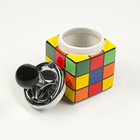 Пепельница бездымная "Кубик Рубик", 14 х 8.5 см, микс - Фото 2