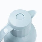 Термос-кофейник TAKE IT EASY, 1.5 л, сохраняет тепло 24 ч, стеклянная колба, пластик, голубой - Фото 3