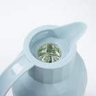 Термос-кофейник TAKE IT EASY, 1.5 л, сохраняет тепло 24 ч, стеклянная колба, пластик, голубой - Фото 4