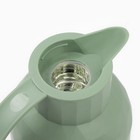 Термос-кофейник TAKE IT EASY, 1.5 л, сохраняет тепло 24 ч, стеклянная колба, пластик, зелёный - Фото 4