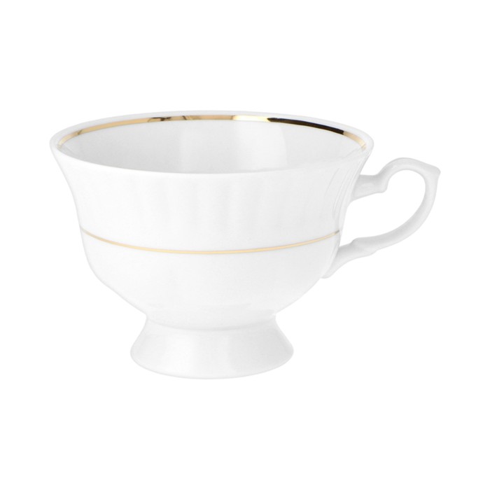 Чашка чайная Cmielow Iwona «Отводка золото», 210 мл - фото 1909451960