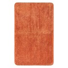 Мягкий коврик, для ванной комнаты, 50х80 см, цвет оранжевый - Фото 3