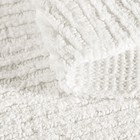 Мягкий коврик для ванной комнаты, 60х90 см, цвет белый - Фото 4