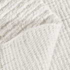 Мягкий коврик для ванной комнаты, 60х90 см, цвет белый - Фото 6