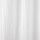 Занавеска для ванной комнаты тканевая, 180х200 см, цвет белый - Фото 4