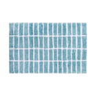 Мягкий коврик для ванной комнаты, 50х80 см, цвет голубой - Фото 8
