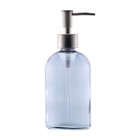 Дозатор для жидкого мыла, 7.5х7.5х19.5 см, цвет голубой - Фото 6