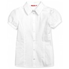 Блузка для девочек, рост 164 см, цвет белый - фото 298997507