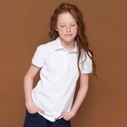 Джемпер для девочек, рост 122 см, цвет белый - фото 110005285